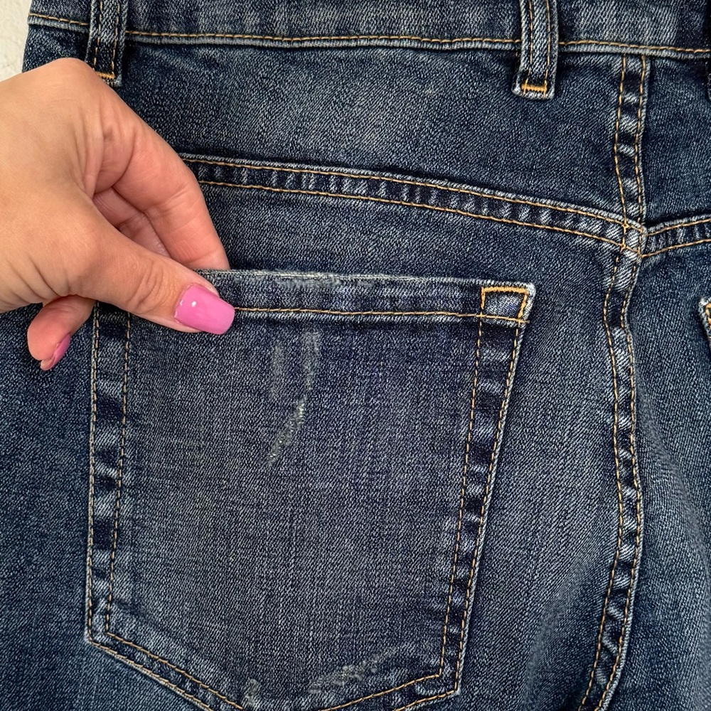 REPRESENT 32x31 Destroyer Denim Jeans in Rockstar Blue • Street Slim Skinny Fit - Picture 6 of 10
